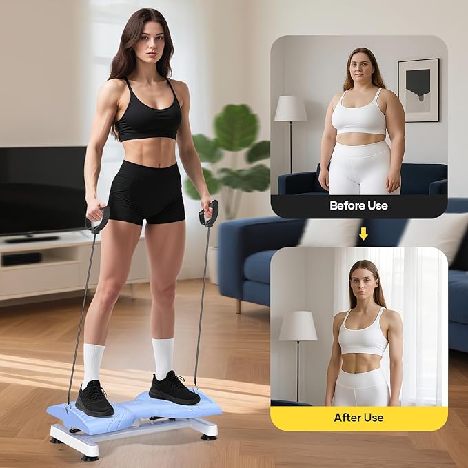 Waist Twist Machine, Twist Machine Exercise with 300 Lbs Weight Capacity, Ab Twist Board for Slim Waist and Core Ab Exercise,Noiseless Home Gym Equipment for Women Men