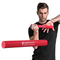 THERABAND FlexBar, Red, Light Level, Therapy Bar, Hand & Wrist Strength, Tennis & Golfer’s Elbow, Tendonitis, Rehab Tool for Grip Training and Protection from Aches, Retail Packaging