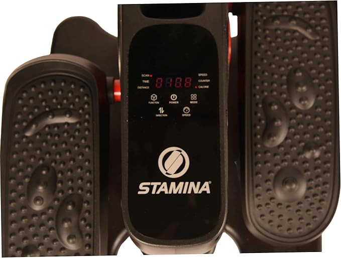 Stamina Inmotion Compact Strider Foot Exercise Machine - Under Desk Elliptical - Standing or Seated Elliptical Fitness Equipment