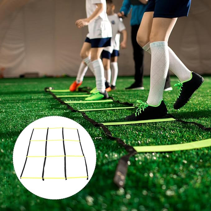 Agility Ladder Speed Ladder for Football Training Nine-Square Lightweight Agility Training Equipment for Soccer and Footwork Drills