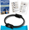 Pilates Ring Set- Pilates Workout Cards, Pilate Ring, and Resistance Band Set.