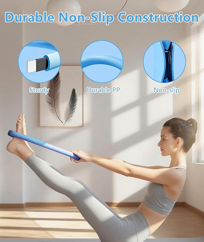 Pilates Ring Set with Adjustable Resistance