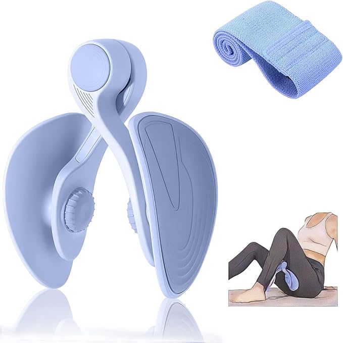 Thigh Exerciser Kegel Exerciser, Pelvic Floor Trainer, Kegel Trainer for Postpartum Rehabilitation, Trimmer Inner Thigh, Thigh Toner Workout,