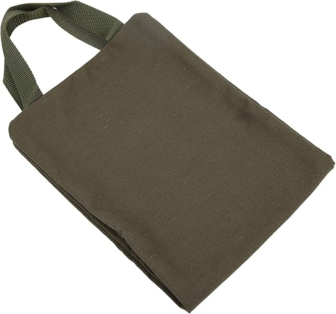 Thin Arm Yoga Sandbag, Fitness Freeweight Training Bag for Leg Slimming and Weightlifting, Adjustable Fill Canvas Workout Bag with Zipper and Handles for Home Gym Use