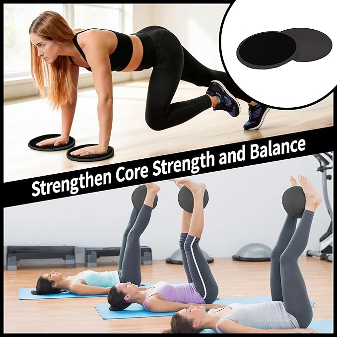 Pilates Essentials Kit for Home Women, Pilates Equipment for Workouts, 6 Fabric Resistance Bands, 12 Inch Magic Circle Yoga Ring, Mini Exercise Ball, Great Exercise Accessories