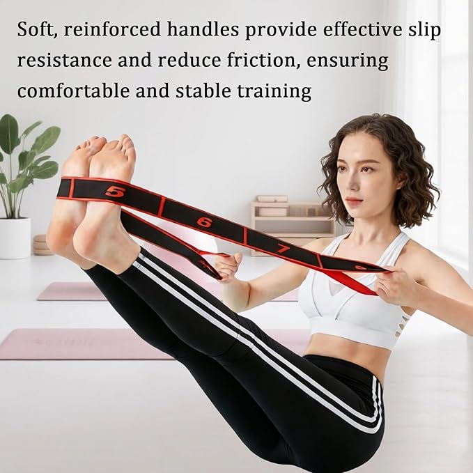 Resistance Bands, Resistance Bands with Handles, Resistance Bands for Working Out, Adjustable Bands for Full Body Stretching Shaping