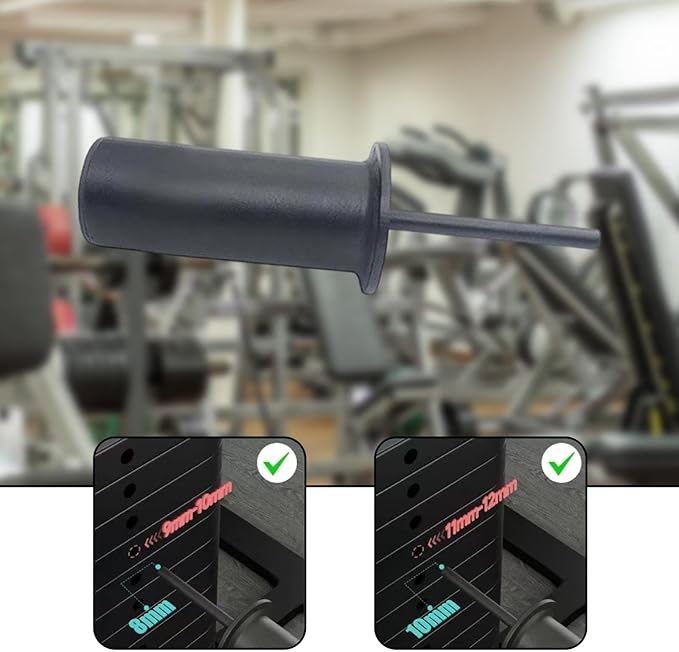 Reinforced Weight Stack Pin Weight Stack Extended Pin Exercise Machine Steel Attachment Portable Strength Training Equipment