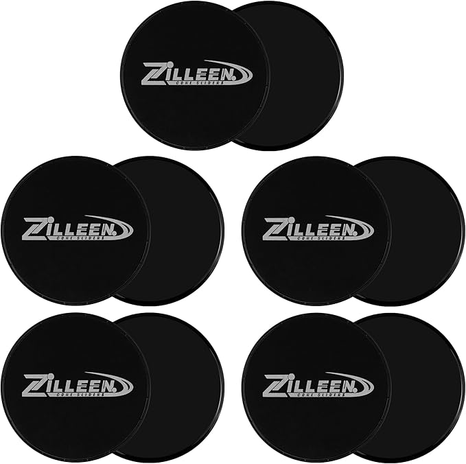 ZILLEEN Exercise Core Sliders for Working Out Workout Pilates Sliders Disc