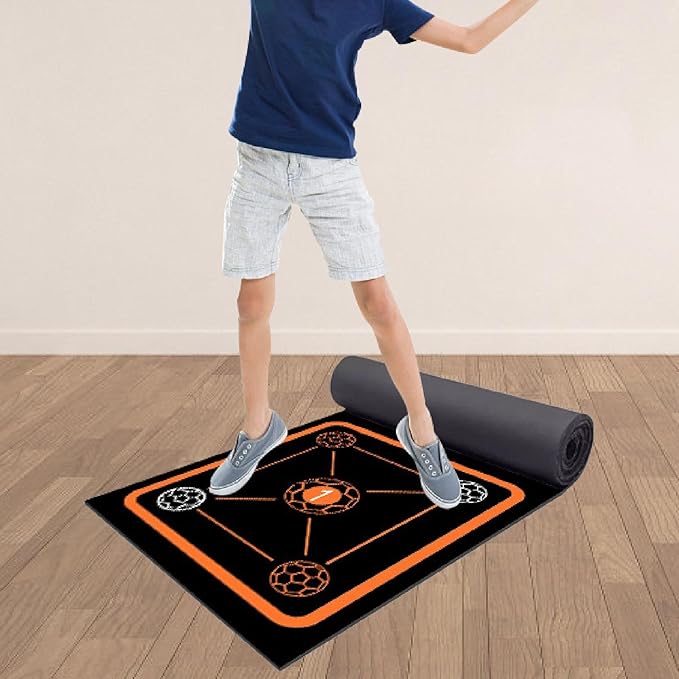 Agility Ladder Mat Speed Ladder Multipurpose Agility Training Equipment Footwork Practice for Soccer Fitness Workout Outdoor