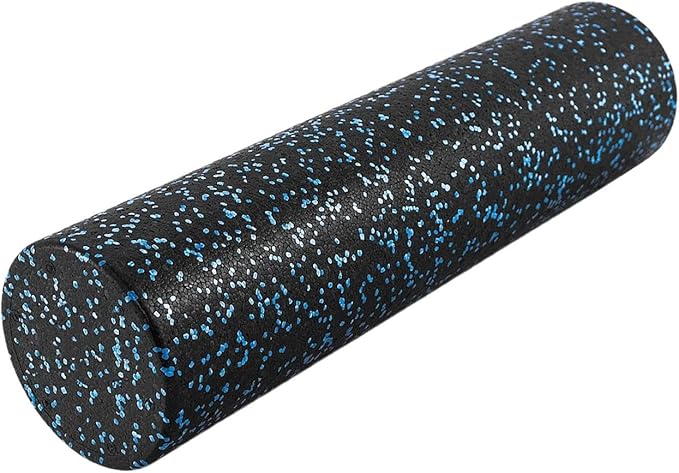 Column Foam Roller Multipurpose Relaxation Men Women Pilates Foam Roller for Fitness Worker Office Home Gym, 15cmx60cm Blue