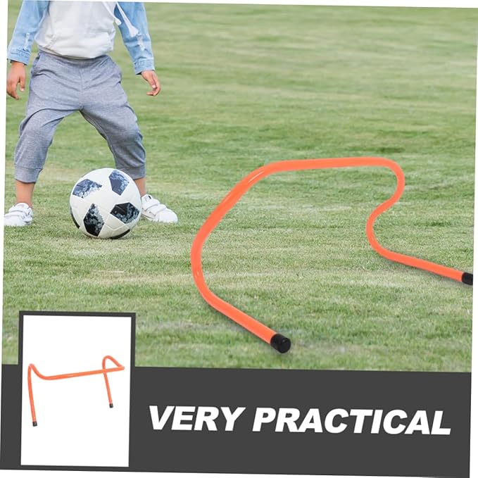 4pcs Agility Hurdles for Boys and Girls Wear-Resistant Training Equipment for Soccer Football and Athletics Speed Coordination and Core Strength Hurdles for Obstacle