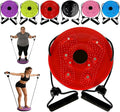 Waist Sculptor, 2026 Upgraded Waist Twister Machine - Adjustable 360° Rotation Twist Waist Machine with Ab Board for Core, Waist, Hip & Leg Workout, Home Pilates Core Trainer