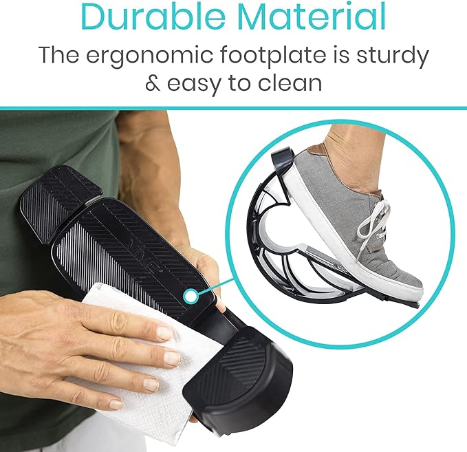 Vive Adjustable Calf Stretcher - Foot Rocker for Plantar Fasciitis - Achilles Tendon and Ankle Stretching Device - Calf Exerciser & Strengthener for Pain Relief & Prevention - Recovery Equipment