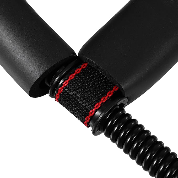 Vaguelly Grip Strengthener and Hand Exerciser for Men, Wrist and Forearm Strength Training Device, Compact Black Handgrip Strength Trainer for Arm Wrestling and Workout