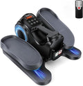 Gonex Under Desk Elliptical Exercise Machine Electric Sitting Seated Leg Pedal Exerciser with Resistance for Seniors Elderly Home 3 in 1 Mini Equipment with Remote 10 Manual Resistance 10 Auto Speeds