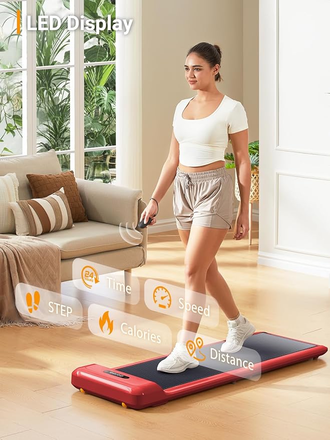 WALKINGPAD C2 Foldable Walking Pad Treadmill, Colorful Under Desk Treadmill for Home Office, Stylish Compact Design, No Assembly Needed