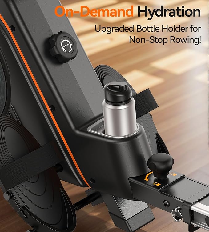 YOSUDA Magnetic/Water Rowing Machine for Home - Rower Machine Use with Bluetooth, App Supported, Rowing Machine for Beginners to Athletes, Comfortable Seat Cushion