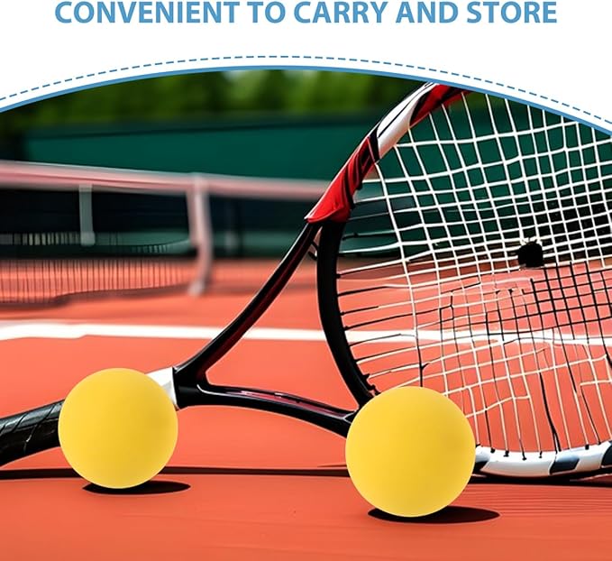 Sports Reaction Balls 4 Pack Mini High Elastic Rebound Training Balls 2.16 Inch for Speed Agility Practice Indoor Outdoor