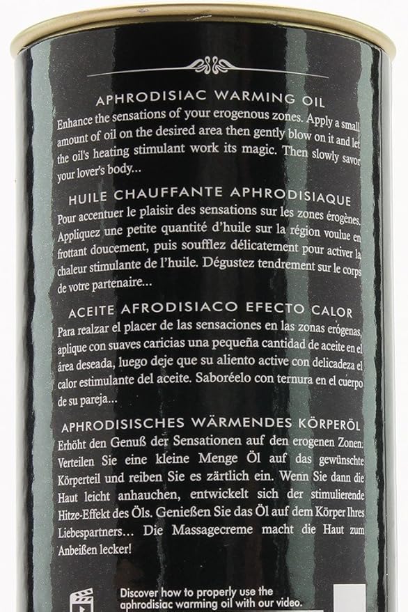 Shunga Warming Massage Oil 3.5 Fluid Ounces (Caramel)