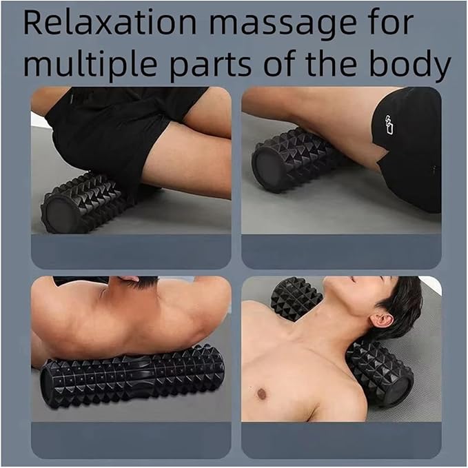 Solid Yoga Block Foam Roller For Muscle Fascia Relaxation Leg Shoulder Back Massage
