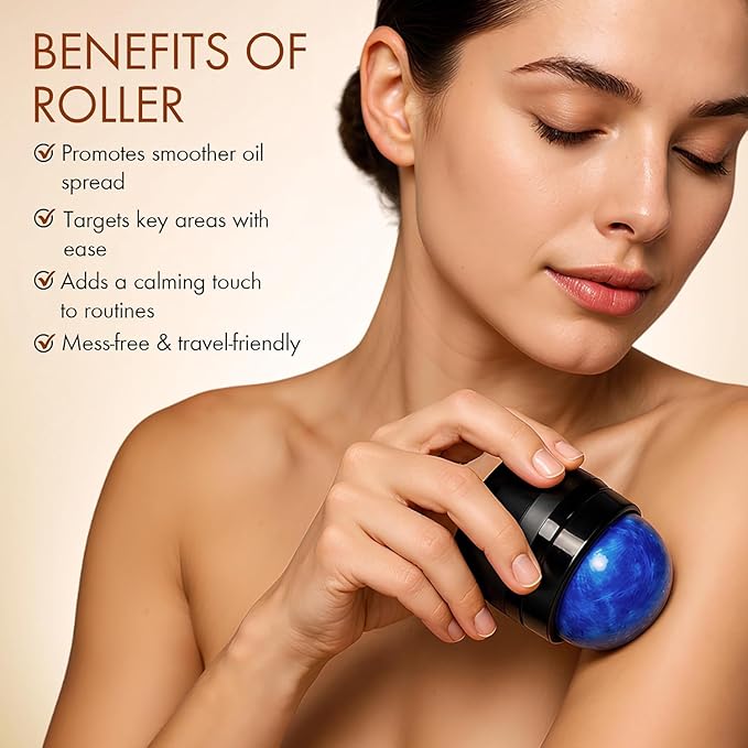 MAJESTIC PURE Massage Oil for Massage Therapy - Refreshing, and Relaxing - Natural Oils - for All Skin Types - Men and Women Massage Lotion (3.4 Fl Oz (Pack of 3), Massage Oil Set)