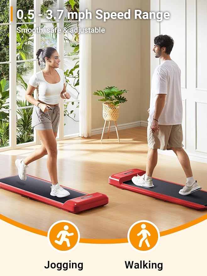 WALKINGPAD C2 Foldable Walking Pad Treadmill, Colorful Under Desk Treadmill for Home Office, Stylish Compact Design, No Assembly Needed