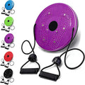 2026 Upgraded Waist Twister Machine with Arm Bands & Soothing Foot Massage – Home Machine Featuring Flex Disc for Core | Portable Waist Sculptor Board & Twist Exercise Platform for Body Toning