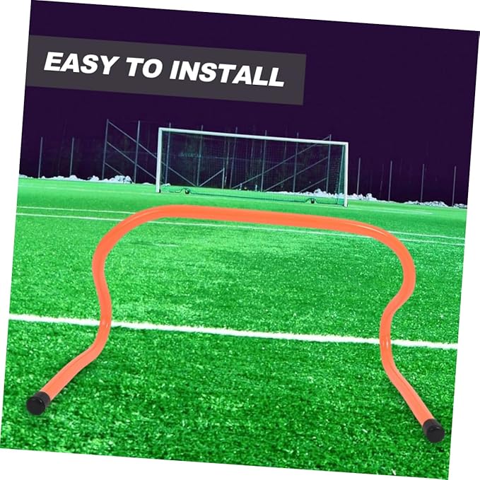4pcs Agility Hurdles for Sports Training Plastic Speed Training Equipment for Boys and Girls and Athletes Improve Speed Flexibility and Coordination for Football Basketball Drills
