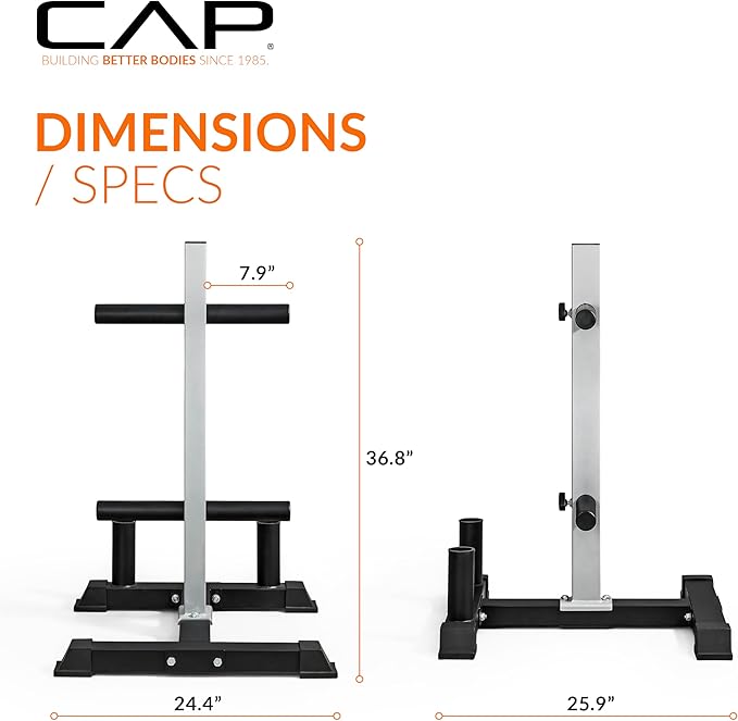CAP Barbell Olympic Bumper Plate Tree Rack