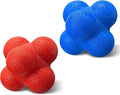 Hexagonal Reaction Ball High-Density Rubber Foam Bounce for Agility Reflex and Coordination Training