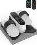 2025 New Under Desk Elliptical Machine,Portable Seated Pedal Exercise Machine for Seniors, 12 Adjustable Speed Elipse Leg Exerciser with Remote Control,Quiet Foot Exercise Machine for Home Office