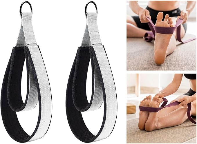 2X Pilates Double Loop Straps Exercise Straps Exercise