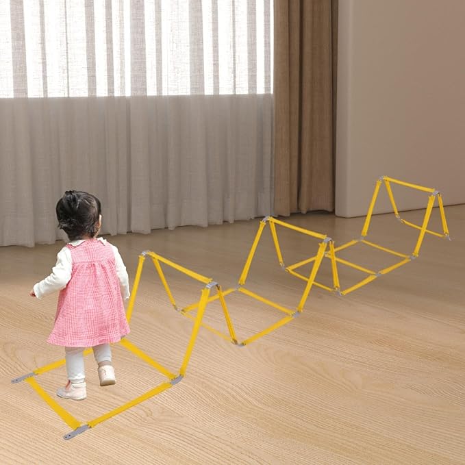 Agility Ladder Soccer Speed Ladder Folding Workout Ladder for Kids Teens Adults Agility Training Equipment Jumping Obstacles