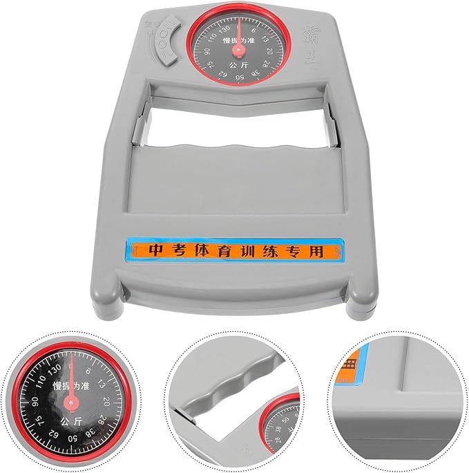 Cabilock Hand Grip Tester Hand Dynamometer Mechanical Pointer Grip Strengthener with Scale for Home and Finger Strength Training Device
