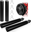 Weight Plate Holder for Power Rack Attachment, Squat Rack Weight Storage for 2 inc Olympic Weight,Compatoble with 2x2, 2x3, 3x3 Power Cage, Fit 1"and 5/8" Hole