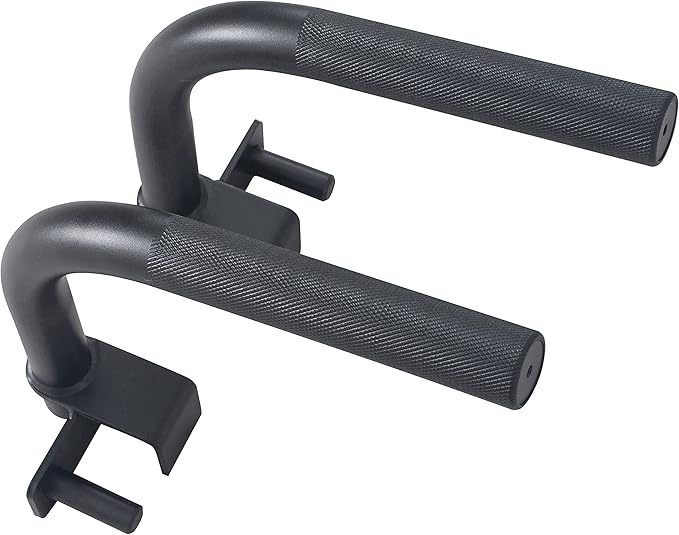 Sunny Health & Fitness Power Cage Squat Rack Upgrade Attachments, Dip Bar, Plate Bar Holder, Belt Squat, J Hook, Lat, Adapter, U Ring, Pull Up Bar, Landmine, Captain's Chair, Tricep Rope For Home Gym