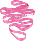 Trideer Stretching Strap for Physical Therapy & Home Rehab, Non-Elastic Yoga Stretch Strap with Loops for Mobility, Yoga & Pilates Stretching