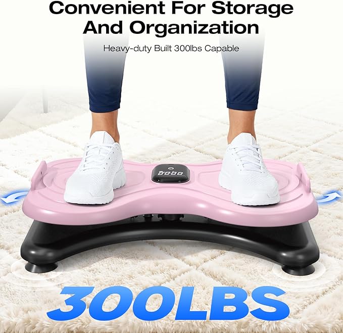 Silent Waist Twist Machine, Anti-Slip Twister Exercise Board with Stable Base, Waist Twisting Disc for Safe Ab Workout and Foot Massage at Home or Gym