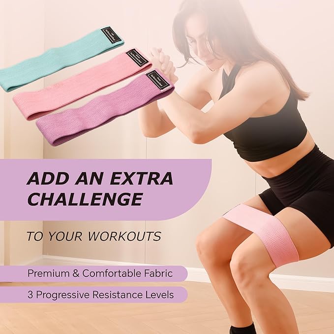 Pilates Ring Set, 15" Pilates Ring, Mini Ball, 3 Resistance Bands & Pump Kit, Home Workout Kit for Toning Arms, Thighs & Core