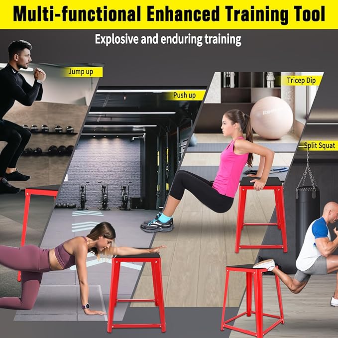 Plyometric Boxes for Jumping