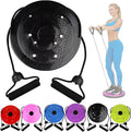 Waist Sculptor, Twister Board with Handles and Pull Rope, 2026 New Waist Twisting Disc for Core Workout, Body Shaping Exercise for Abs, Legs, Buttocks, Hips, Home Gym Fitness Equipment for Women