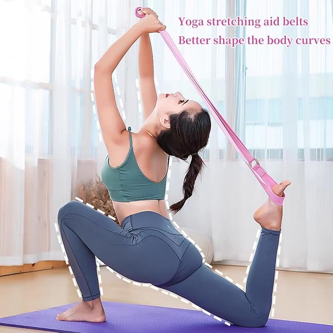 Pilates Essential Kit, Portable Home Fitness Equipments, with Pilates Rings,Yoga Stretching Tape, Yoga Rally Bands&Yoga Balls and Yoga Rings, for Full-Body Exercises Gym Fitness Equipments