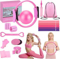 Pilates Kit for Home Workouts – Pilates Equipment Set with Ring, Ball, Resistance Bands, Pilates Accessories, Pilates Essentials Kit for Women, Pilates Sets for Home Exercise