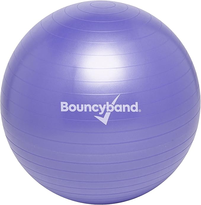 Bouncyband Balance Ball – Create Flexible Seating to Improve Focus at School, Office, or Home with This No-Roll Weighted Ball