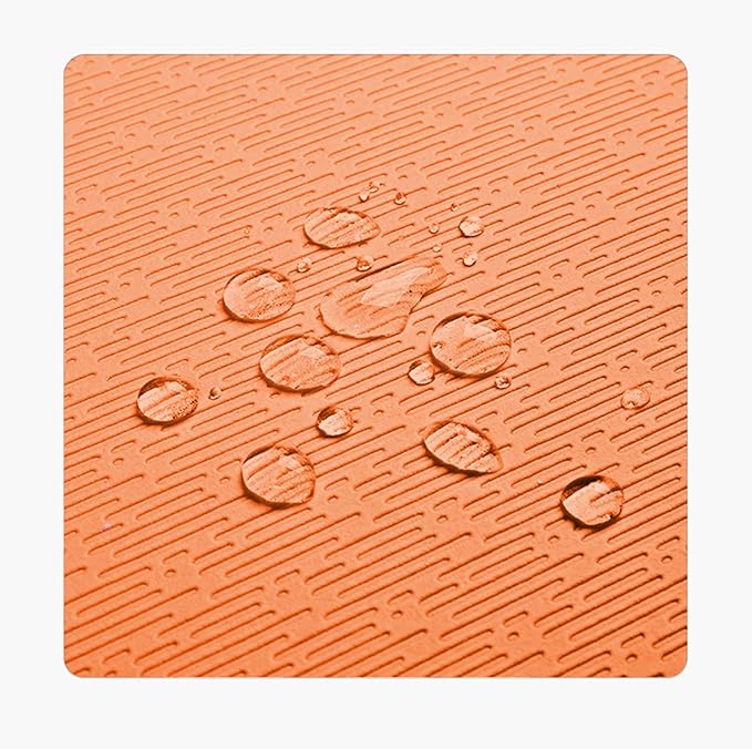 Hatha Yoga Thick TPE Yoga Mat 72"x 27"x1/3 inch Non Slip Eco Friendly Exercise Mat for Yoga Pilates & Floor Workouts