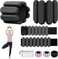 Ankle Weights for Women and Men, Adjustable Wrist Weighted Training Bracelet for Home Gym Workout, Strength Training Walkin Running, Foot weights for exercise,2pc on Set