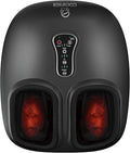 COMFIER Shiatsu Foot Massager with Heat,Vibration,Rolling Compression,FSA Eligible HSA Store,Feet Massager Machine for Plantar Fasciitis,Neuropathy Pain,Mother's Day Gifts for Women,Size up to 13“