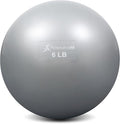 ProsourceFit Weighted Toning Exercise Balls for Pilates, Yoga, Strength Training and Physical Therapy, 2 lb to 8 lb, Color Coded
