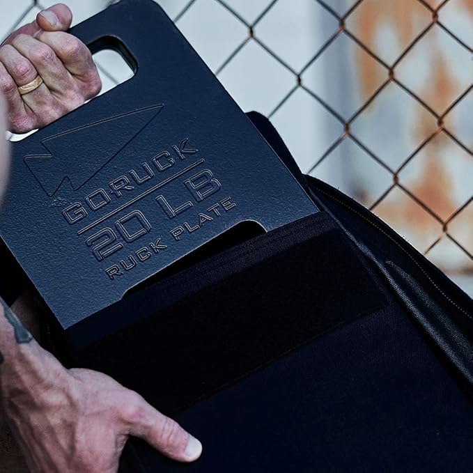 GORUCK Ruck Plate – USA Made Weight for Rucking, Strength & Fitness, Fits with Rucker & Ruck Plate Carrier – 10LB, 20LB, 30LB, 45LB