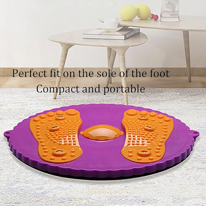 360°Rotating Pilates Twister,Slimming Rotating Board Twist Waist Machine,Twist Ab Training,Waist Twisting Machine,Compact And Portable,for Indoor And Outdoor Weight Los